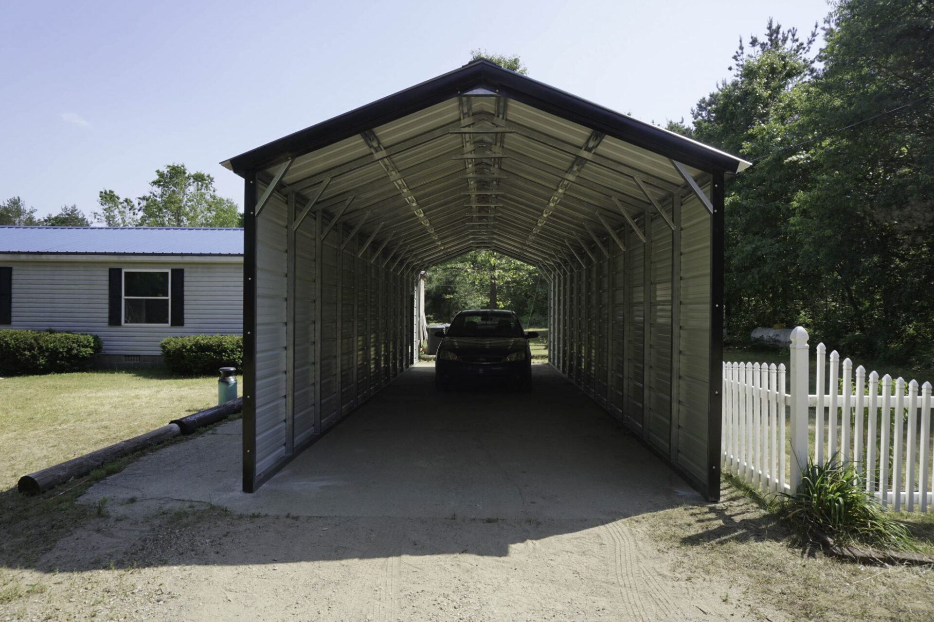 RV Metal Shelter in Mount Pleasant, Michigan