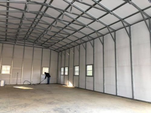 Insulation and Condensation Control for Steel Buildings