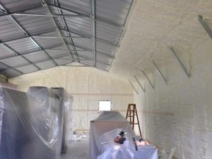 Spray Foam Insulation for Small Animals Debris Light