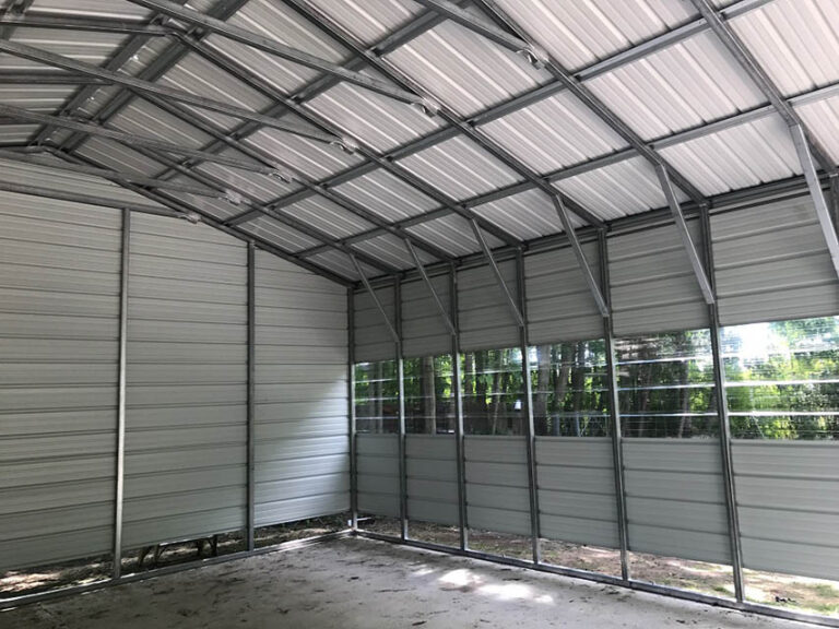 C-06: 24x25x10 Steel Carport - Midwest Steel Carports