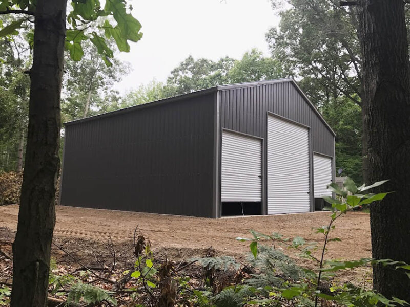 40x40 Metal Building - Midwest Steel Carports