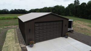 Garage with Overhead Door