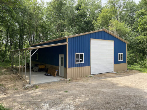 B-10: 30x40x11'6 Barn with Lean-To